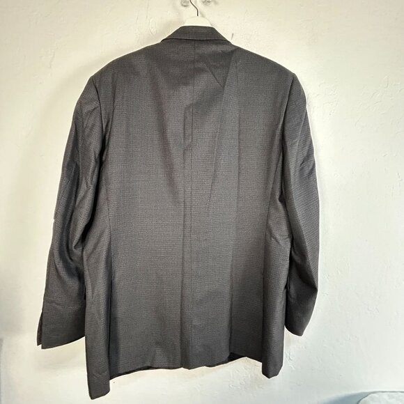 Hickey Freeman Madison Mens Wool Silk Blend Blazer 36 Two-Button Business Career - Picture 2 of 9